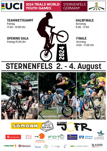 2024 Trials World Youth Games vom 2.8.-4.8.2024 in Sternenfels