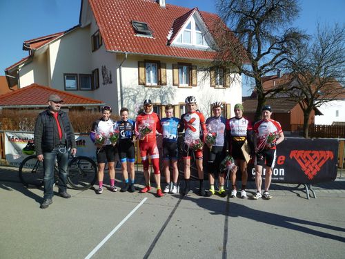 Mountainbiker Schelb und Dorn dominieren Bergetappe in Mauenheim im Schmolke-Carbon-Cup